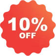 10% badge